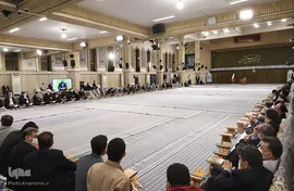 مراسم انس با قرآن در اولین روز ماه مبارک رمضان در حسینیه امام خمینی(ره)