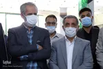 از سمت راست: علی فریدونی و ساسان مؤیدی، عکاسان جنگ 