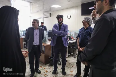 بازدید محمد آقاسی مدیر مرکز مطالعات رسانه های ارشاد از ایکنا