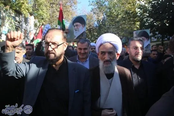 راهپیمایی ضد صهیونیستی نماز گزران ساروی با عنوان «جمعه‌های خشم» در ساری