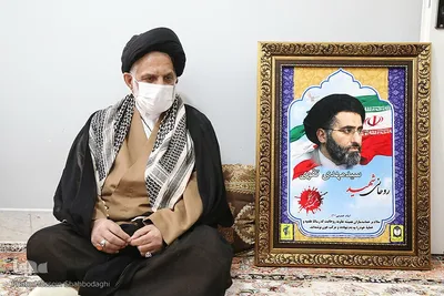 دیدار اعضای کنگره شهدای روحانی با خانواده شهید تقوی