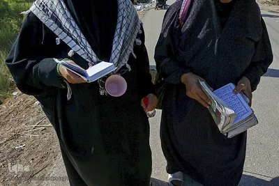 قرآن در مسیر راهپیمایی