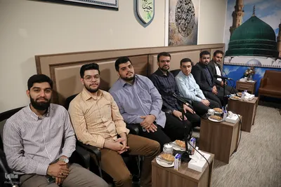 دیدار قاریان گروه نور حج تمتع ۱۴۰۴ با نماینده ولی فقیه در امور حج و زیارت