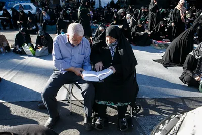 مراسم دعای عرفه در تهران