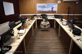 محل کار ریحانه یاسینی، خبرنگار حوزه محیط زیست ایرنا