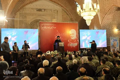 مراسم بزرگداشت سپهبد شهید حاج قاسم سلیمانی