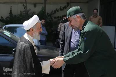 حجت‌الاسلام و‌المسلمین کاظم صدیقی؛ امام جمعه موقت تهران و سردار سرتیپ علی فضلی، جانشین رییس سازمان بسیج مستضعفین
