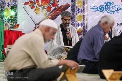 جزءخوانی قرآن کریم در مسجد فاطمه‌زهرا(س) اهواز