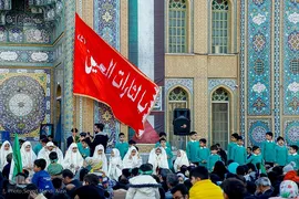 رونمایی سرود «فرمانده مهدی» در مسجد جمکران