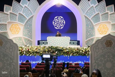 هفتمین شب مسابقات سراسری قرآن در بخش بانوان