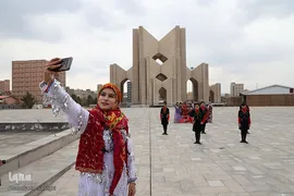 گردشگران نوروزی در شهر تاریخی تبریز