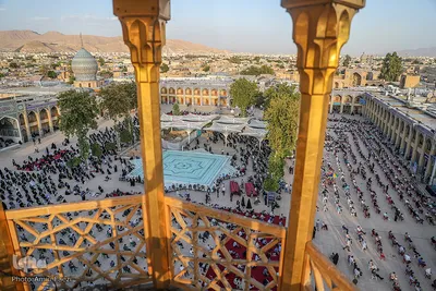 دعای عرفه در حرم مطهر شاهچراغ(ع) شیراز