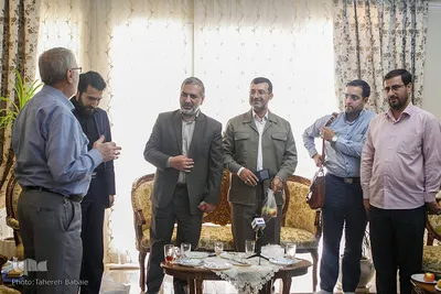 دیدار نمایندگان جامعه قرآنی با خانواده شهید قرآنی «شهید سعید فرشچی»
