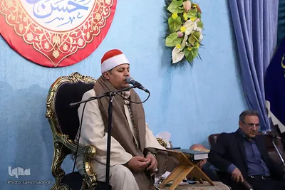محفل انس با قرآن کریم با حضور قاری مصری در تبریز‎