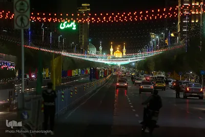 جشن شب نیمه شعبان در مشهد