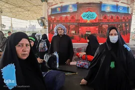 تردد زائران اربعین در مرز چذابه