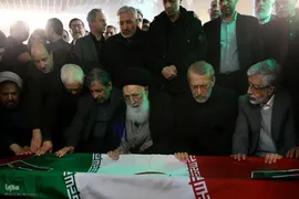 تشییع پیکر زنده یاد کریم مجتهدی