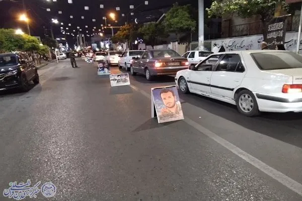 برپایی نمایشگاه نقاشی شهدایی در بابلسر