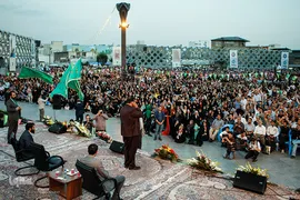 برگزاری جشن بزرگ عید غدیر در میدان امام حسین(ع)
