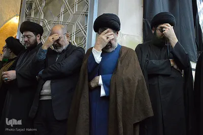 مراسم چهلمین روز ارتحال آیت الله هاشمی شاهرودی در قم