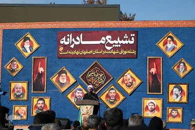 بدرقه کاروان اهالی بهشت در اصفهان