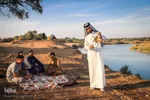 شنزارها در مسیر روستای خسرج که می تواند مکانی برای تفریح و ماشین سواری در شن و ماسه ها تبدیل شود.