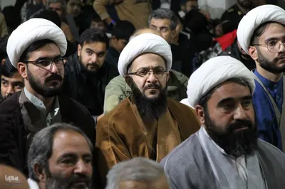 مراسم بزرگداشت دومین سالگرد شهید مدافع امنیت علی نظری در مسجد جامع ملایر