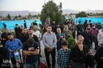 تشییع شهید گمنام در همدان‎