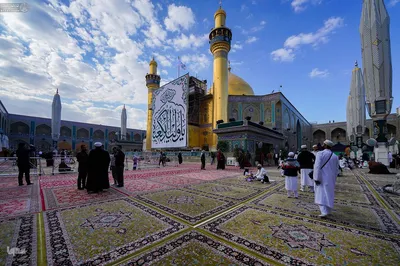 حرم مطهر علوی در آستانهٔ میلاد مولود کعبه