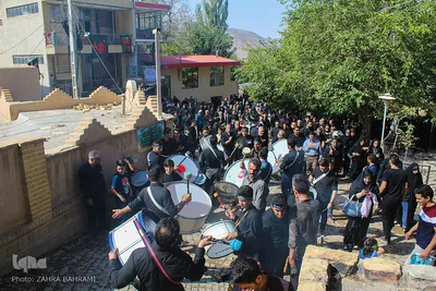 عزاداری ظهر عاشورا در روستای انجدان - اراک/عکاس:زهرا بهرامی
