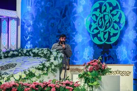 نشست صمیمی رئیس مرکز امور قرآنی سازمان اوقاف و امور خیریه با متسابقان