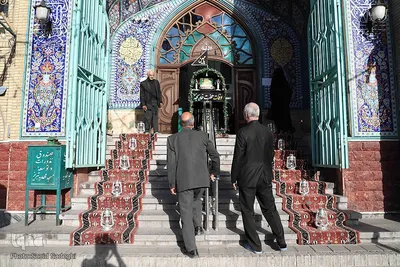 مراسم عزاداری به مناسبت وفات حضرت خدیجه (س) در مهدیه تبریز