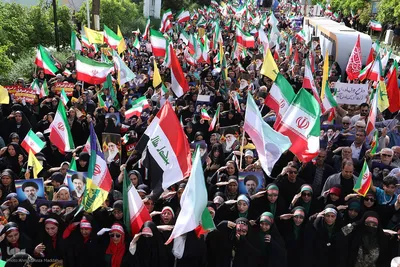 خروش «جان‌فدایان ایران امام رضایی» در شیراز
