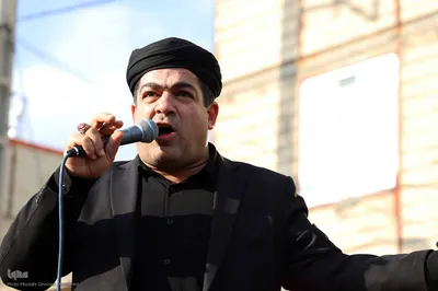 رژه عزاداران شاه حسین گوی استان آذربایجان شرقی در اهر
