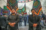 عزاداری عاشورا در بازار تبریز‎