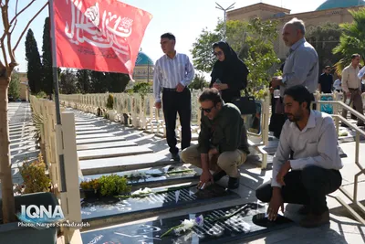 تجدید میثاق جهادگران دانشگاهی اصفهان با شهدا