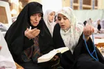 مراسم معنوی اعتکاف در مساجد قزوین