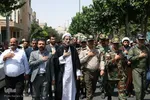 تشییع پیکر شهید «حسین سامی‌مقام» در اصفهان