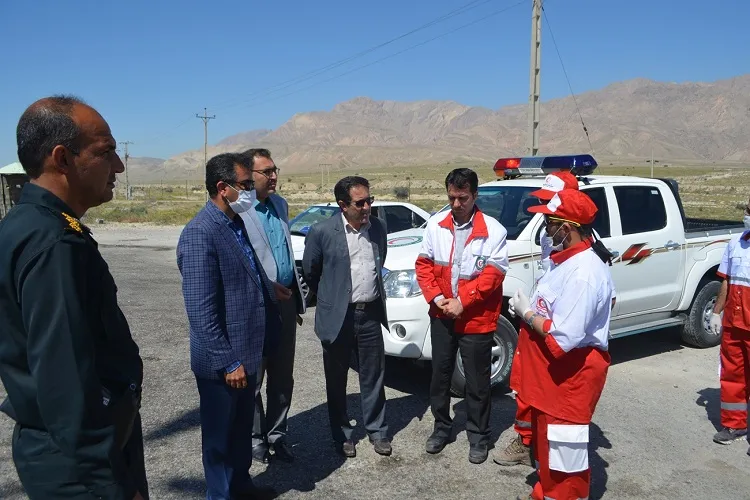 کنترل مسیرهای ورود و خروج لارستان برای جلوگیری از شیوع ویروس کرونا