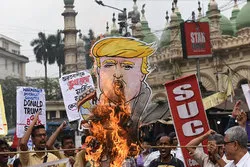 Sieben Tote während Trumps Staatsbesuch in Indien