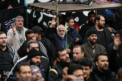تجمع عزاداران فاطمی در میدان فاطمی