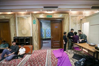 مراسم اعتکاف در مسجد جامع امام صادق (ع)