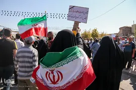 تشیع پیکر شهدای حادثه تروریستی حرم شاهچراغ(ع)-2