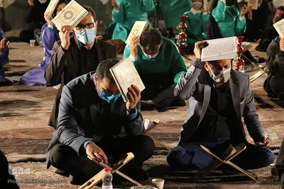قرار بندگی؛ احیای شب ۲۱ رمضان در بیمارستان حضرت علی اصغر(ع) شیراز