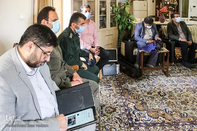 دیدار با خانواده شهید «مهدی اثنی عشری» شهید شاخص هنرمند استان فارس‎‎