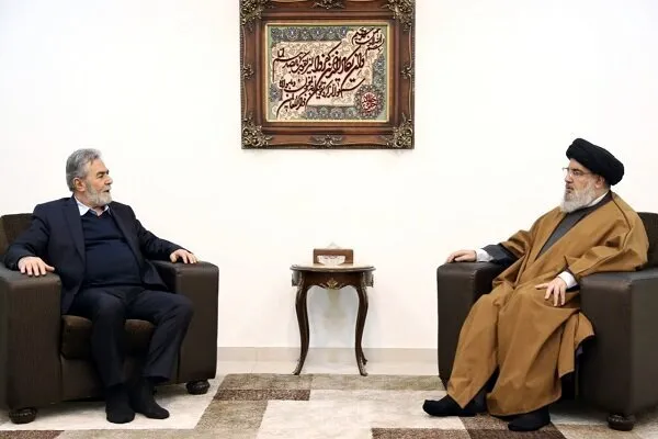 Hasan Nasrullah, İslami Cihad Hareketi lideri ile görüştü