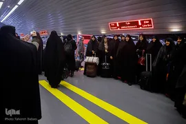 ورود بانوان قرآن پژوه به مشهد مقدس