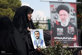 تشییع پیکر رئیس جمهور شهید در تهران (۳)
