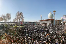 راهپيمايي سوگواران سردار دل‌ها در شيراز