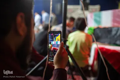 مراسم وداع با شهید گمنام در قزوین